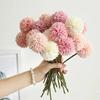 5Pcs Artificial Hydrangea Flower Bouquet Living Home Room Decoration DIY Vase Flower Fake Plants Party Table Wedding Decor