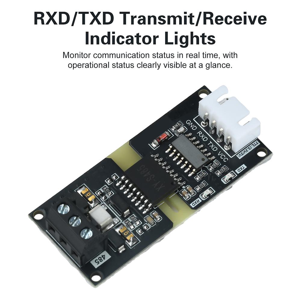 TTL Turn To RS485 Converter Module 485 To Serial UART Level Mutual Conversion Hardware Automatic Flow Control PowerSupply Module