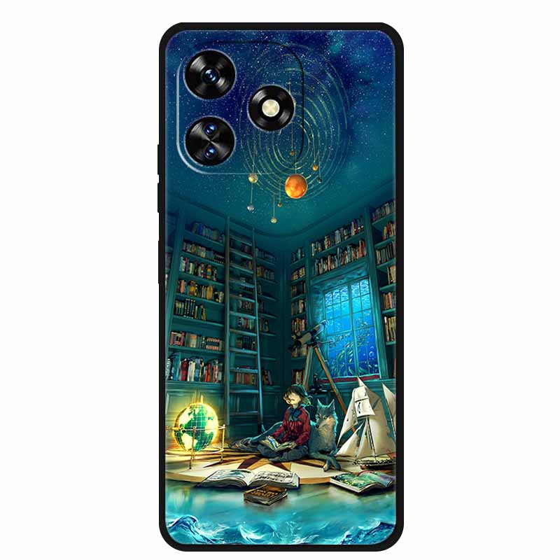 Чехол для Oukitel C51 Роскошный Мягкий Силиконовый ТПУ Чехлы для Телефона для OukitelC51 C 51 Защитный Ударопрочный Задняя Крышка Бампер Крутой Чехол