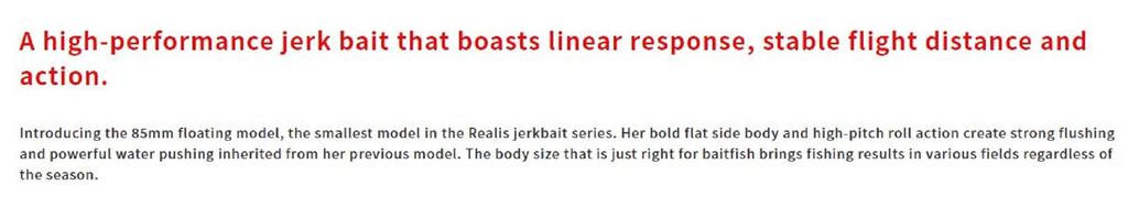 DUO Realis Jerkbait 85F Плавающая приманка CCC3324 (1005)