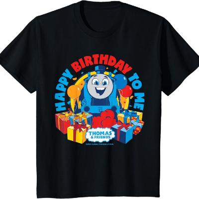 Детская футболка Thomas & Friends - Томас С днем рождения меня