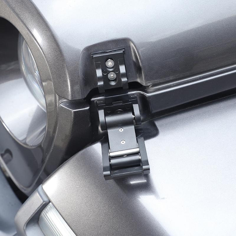 Engine Hood Latches Locking Hood Catch Kit Metal Hood Locks Fit for Jeep Wrangler JK JL JT