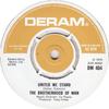 7inch Record BROTHERHOOD OF MAN - United We Stand DM404 DERAM 1973 UK Pop Used