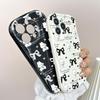 Cute Cartoon Pattern Cream Texture Casing Wavy Edge Soft Silicone Cover Phone Case for Huawei Honor Infinix Tecno iPhone