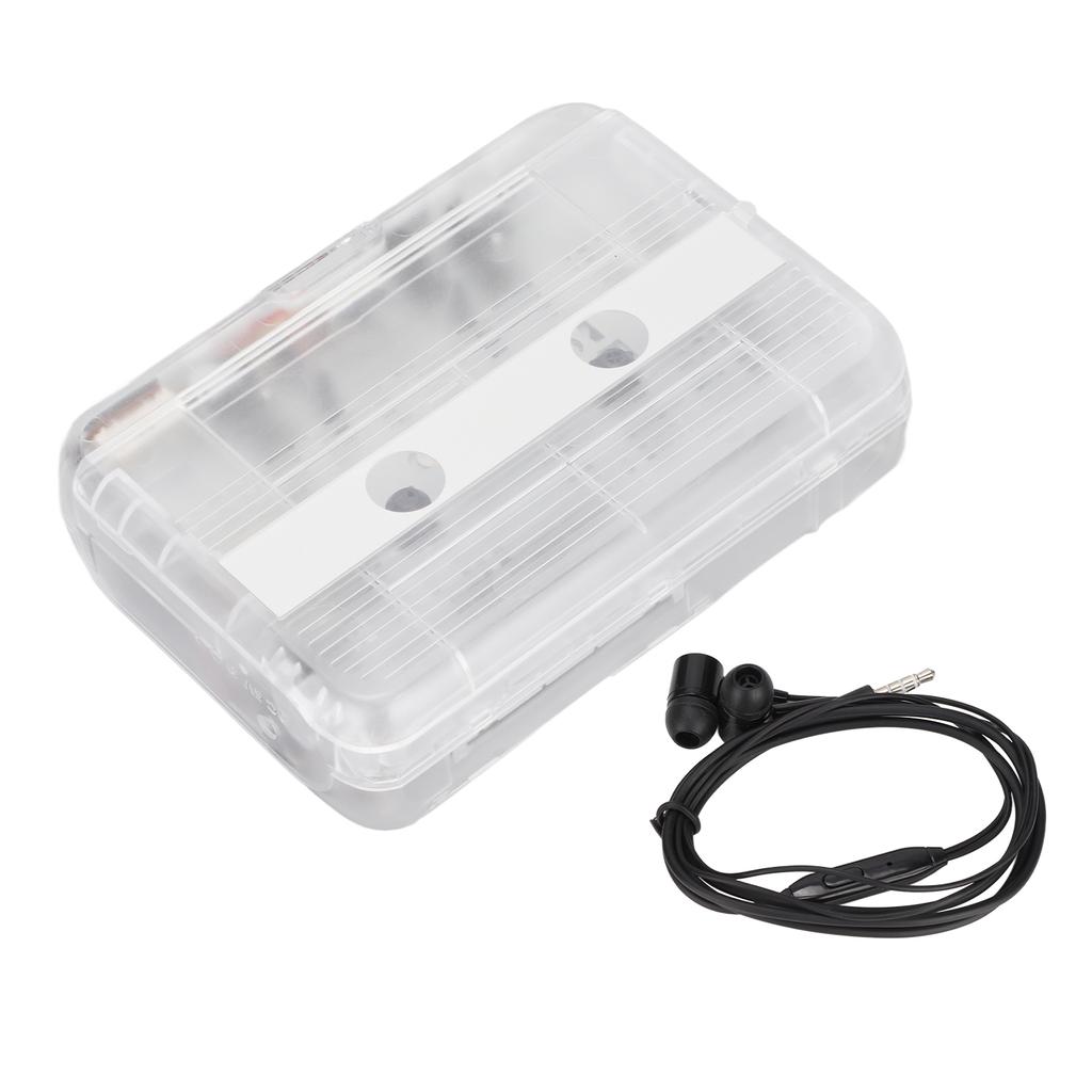 FM-радио кассетный плеер классический стиль многофункциональный Bluetooth 5.0 портативный кассетный плеер прозрачный