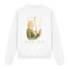 Medium Unisex Adult White Light Sweatshirt