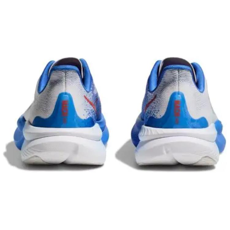 HOKA One One MACH 6 Нескользящие износостойкие низкие кроссовки для бега мужские светло-серые 1147790-WHTV
