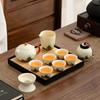 Premium Ru Kiln Ceramic Teaware Set