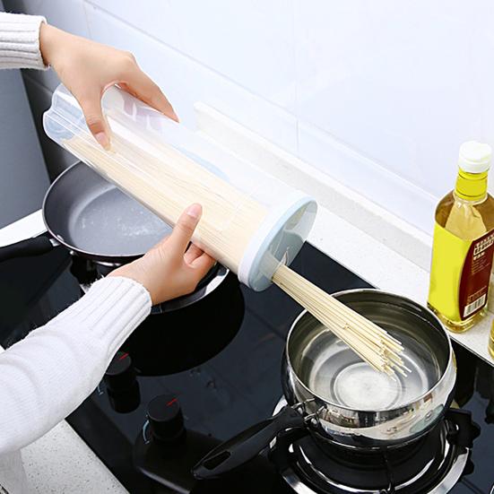 Yousheng Высокий прозрачный контейнер для спагетти, банка для хранения макаронных изделий с крышкой, без BPA, большая емкость, прозрачный дизайн, герметичный, не пропускающий спагетти