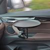 with Clamp Car Cup Holder Tray 360° Swivel Arm Car Tray Table Drink Stand  Mobile Phone Holder