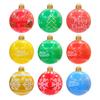 18.9 Inch Giant Inflatable Christmas Ball Outdoor Large PVC Blow Up Ball for Outside Yard Lawn Porch Decoration