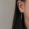 Punk Rock Men Bar Earring Alloy Stick Dangle Earrings Gift For Friends Women Ear Jewelry Party Ornaments