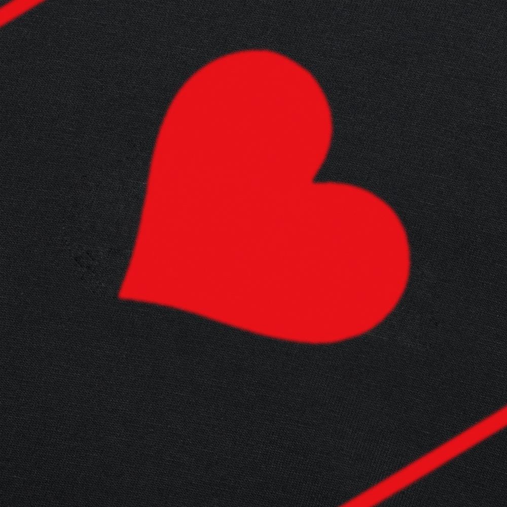 Смешной костюм игральной карты Туз Червей Графические футболки Мужская юмористическая уличная футболка с коротким рукавом Унисекс Свободная одежда