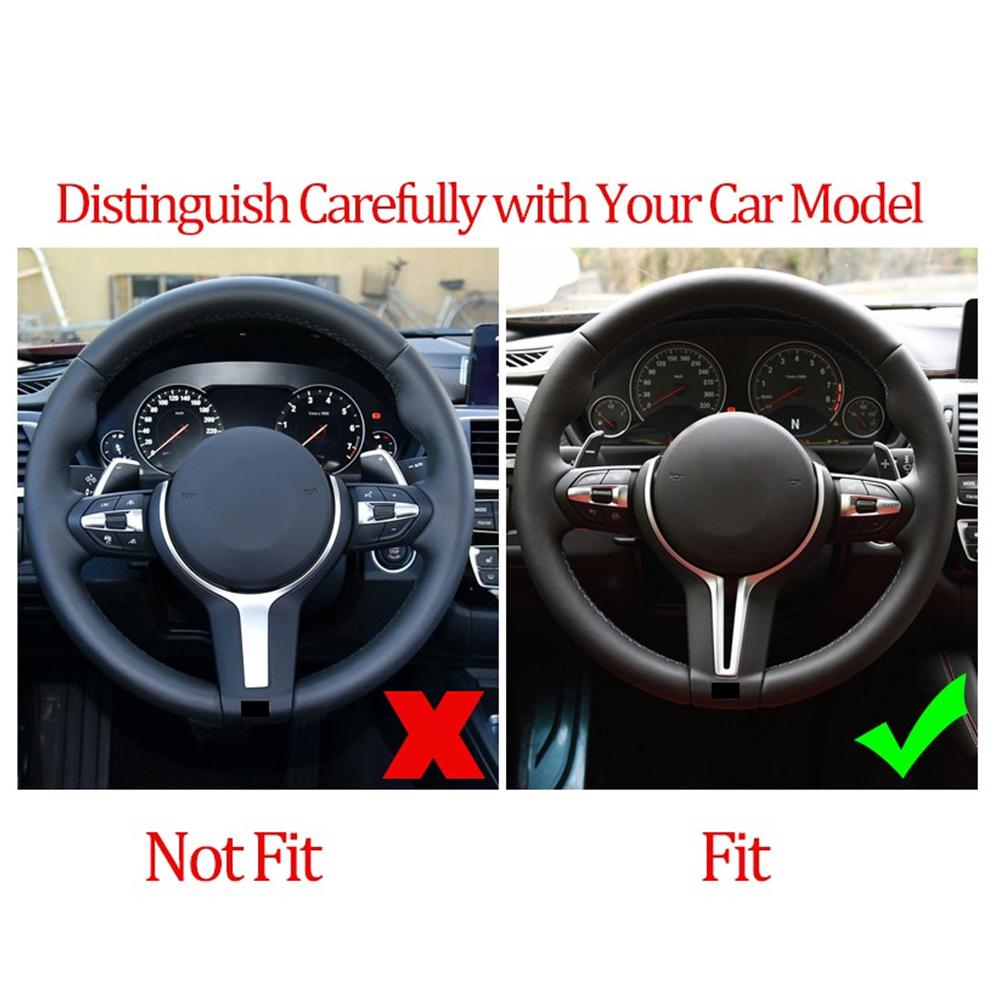 Накладка на руль M Sport Подходит для F80 M3 F82 F83 M4 F10 M5 F06 F12 F13 M6 F15 X5M F16 X6 Стиль карбонового волокна