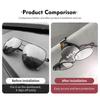 URDV7 For KIA Car Metal Mounted Sun Visor Glasses Clip Sunglasses Card Ticket Clip Stinger Optima Cerato Soul Venga Forte Spectra
