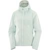 Bonatti Trail Solid Color Casual Running Breathable Long Sleeve Hooded Jacket Women Jackets Misty-Blue LC2278000