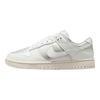 Nike Dunk Low Next Nature Sheer Lace Pack - женские кроссовки цвета металлик и платина, серебристые, саммит-белый, бледно-слоновая кость IB7311-001