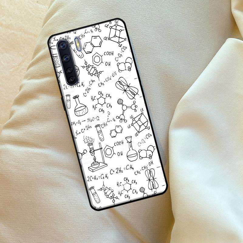 Наука Химия Формулы Для OPPO A17 A57 A77 A5 A9 A53S A52 A72 A96 A76 A16 A54 A74 A94 A38 A58 A78 A15 A79 Чехол