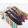 Children'S Suit Business Uniform Printed Striped Tie Rubber Band Performance Gala Children'S Baby Accessories