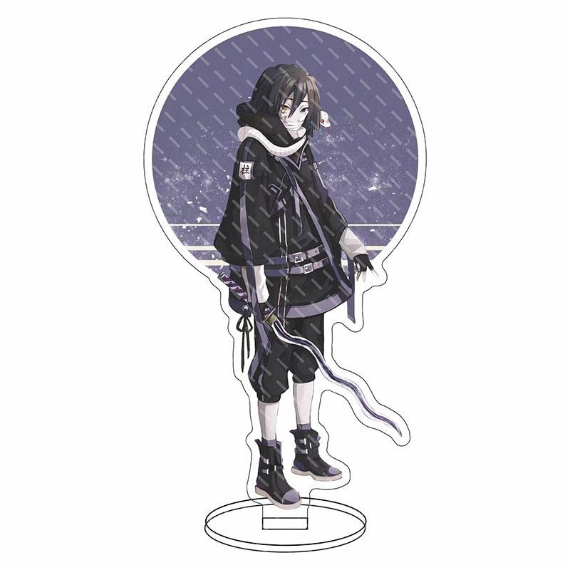 Убийца демонов: Подставка Kimetsu no Yaiba Танджиро Незуко двусторонняя HD акриловая фигурка аниме Жуткий Праздничный подарок 16 см