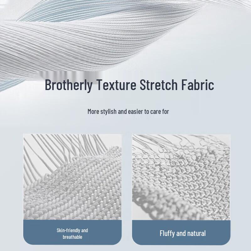 ROMON Men's Straight-Leg Casual Business Pants