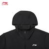 Li-Ning Мужская ветровка с капюшоном, влагоотводящая, с защитой от солнца