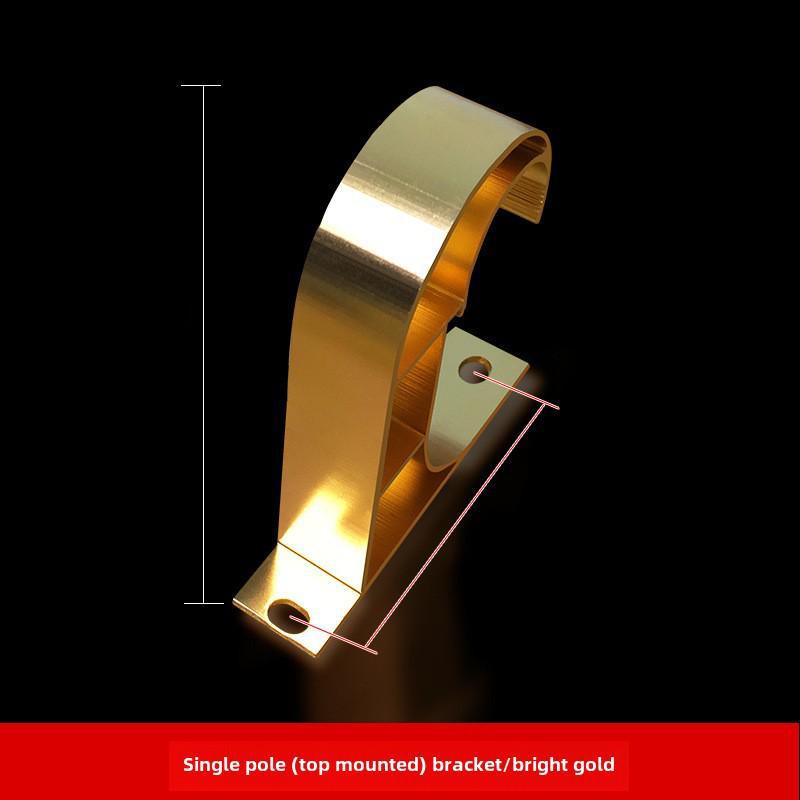 Комплект кронштейнов для римского карниза - основание из алюминиевого сплава, три цвета