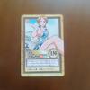Использованная карта Carddass из One Piece: Нами, угрожающая с улыбкой