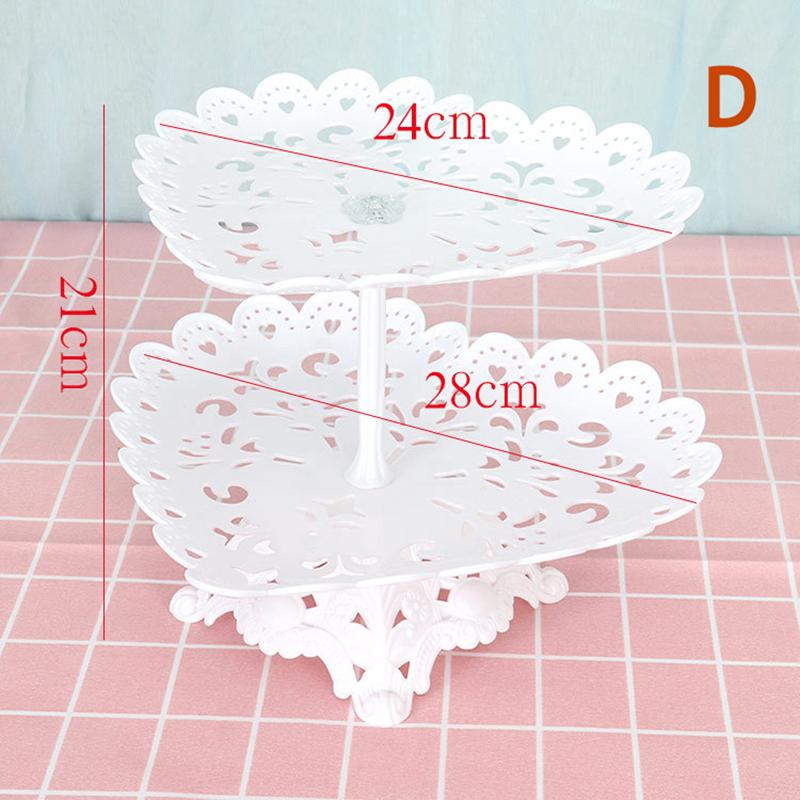 European Style Cake Stand Snack Rack Fruit Cupcake Tray Birthday Decorations