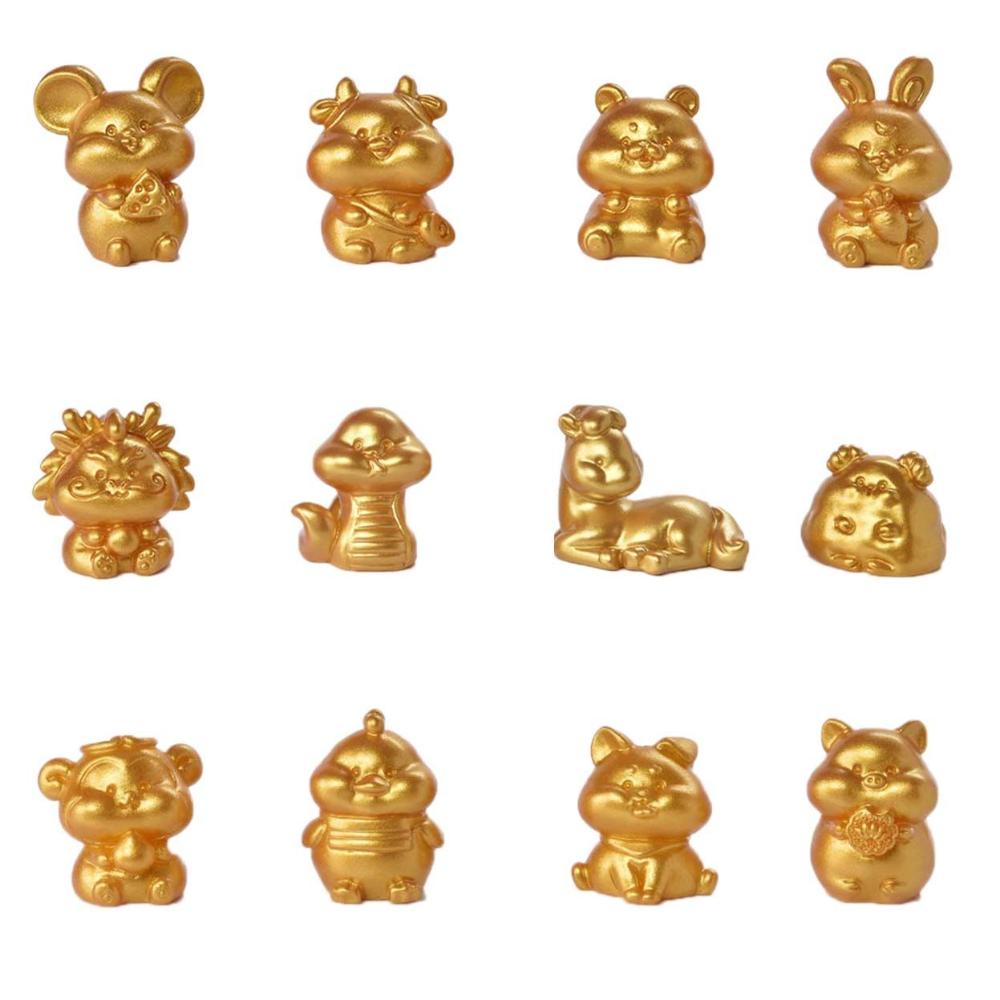 DIY Home Decoration Fairy Garden Cow Figurines Micro Landscape Miniature Taurus Animal Model