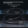 Outdoor Travel Luggage Packing Ropes Luggage Packing Ropes Elastic Tie Strap String Carabiner Hooks Motor Cycling Ropes