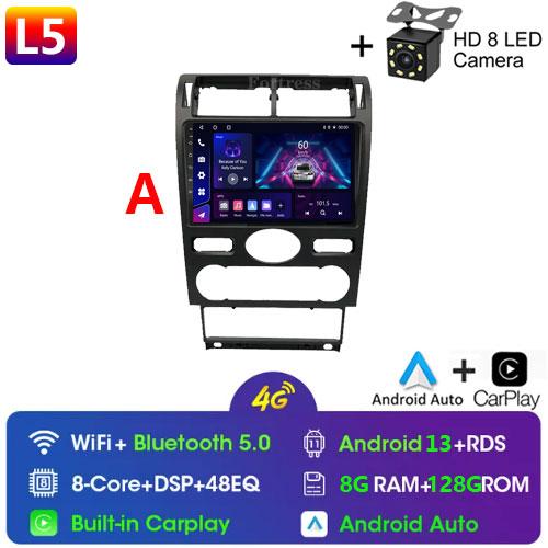 2din Android14 автомобильное радио мультимедиа Carplay авто GPS навигация для Ford Mondeo Mondeo 3 2000 2001 2002 2003 2004 2005 2006-2007