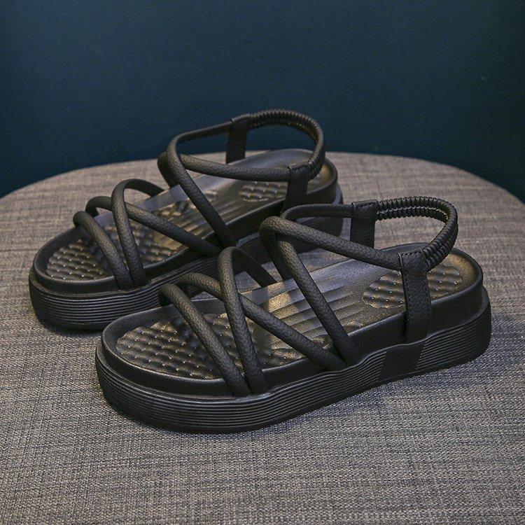 Женские модные повседневные сандалии на платформе