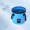 Портативное складное ПВХ ведро для рыбалки и сумка для хранения воды - 3D наружный ручной контейнер для рыбы