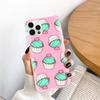 Чехол Cupcake TPU для iPhone XR 7 8 14 15 11 12 13 X XS Pro Max Xiaomi Redmi 13C Note 9 Samsung A22 S23 S24 Ultra Plus VIVO