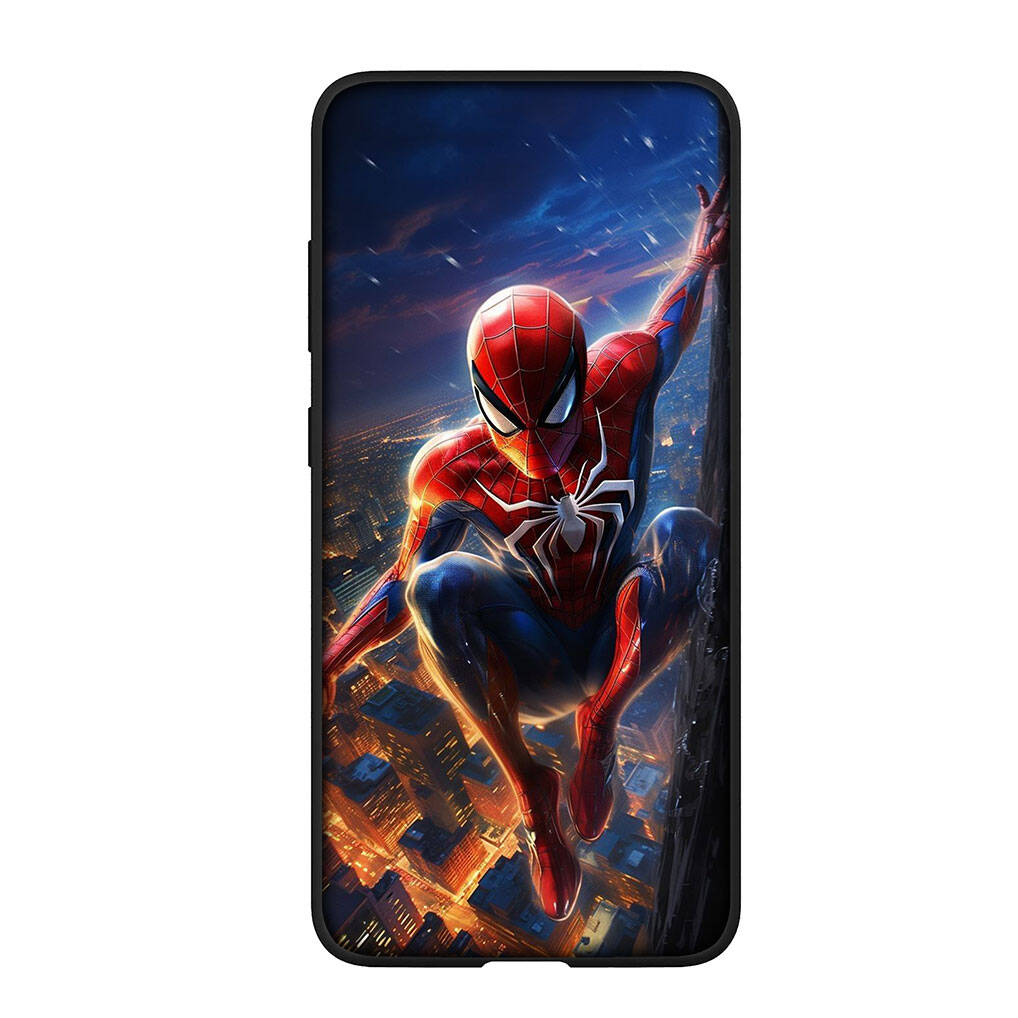 Для iPhone 17 16 15 Xiaomi Poco F7 F8 X7 X6 C85 C75 M8 Redmi Note 14 13 12 11 Pro Max 14C 13C 15C A3 A4 Чехол Постер Человек-Паук Марвел Человек-Паук Обложка