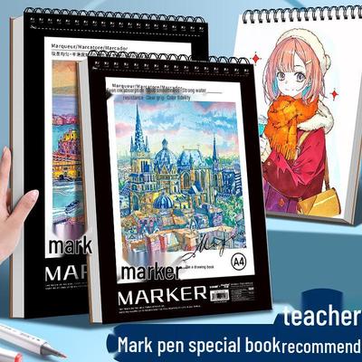 8K Плотный пустой скетчбук формата А4 для студентов-художников