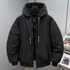 Мода Зима Мужское Пальто Большого Размера 5XL-11XL Повседневное Свободное Толстое Теплое Оверсайз Верхняя Одежда Мужские Куртки