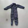 1/6 Work Jumpsuit Miniature Uniform Cosplay Accessories Outfit, Retro Workwear Dress Up for
