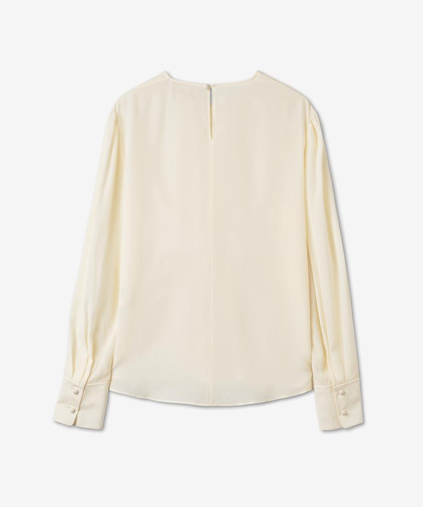 CHLOE Round Neck Shirt - White / Chc22Sht23004115