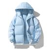 Winter Hooded Down Cotton Clothes Men's Jacket Loose Three Bars Cotton Clothes Thickened Thermal Bag Clothes Men's Clothing