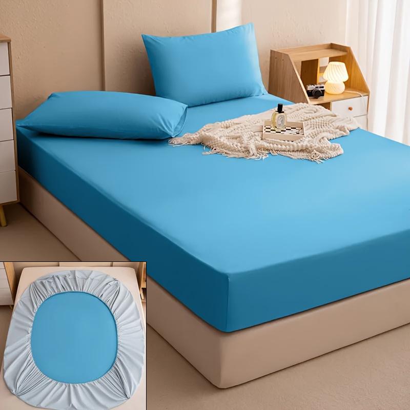 Waterproof Fitted Sheet, Mattress Protector Bed Sheet, Bed Cover, Mattress Cover, Waterproof Elastic Band Bed Cover, Breathable Sheet
