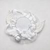 5.8cm Cute Creative Design Badge Pin Holder Kawaii Wings Lace Bow Kpop Badge Clip Displaying Protector Photocard Badge Holder