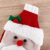 Santa Clause Wine Bottle Decorative Case Cloth Wine Bottle Accessories  Wine