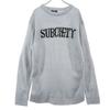 Subciety Лонгслив вязаный L Синий Женский Б/У