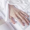 Knuckle Peace Adjustable Wide Polished Simple Jewelry Fashion Accessories Thumb Ring Finger Ring