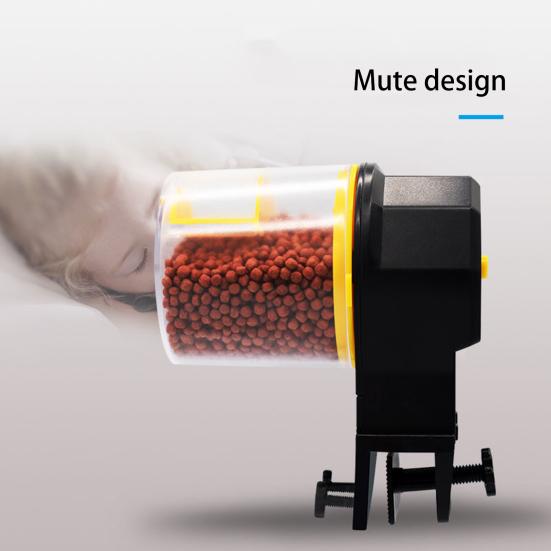 Кормушка для рыбы с застежкой-лентой Ручная/автоматическая подача Регулируемый дозатор корма для рыбы