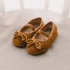 Baby Jam Girls' Ribbon Mood Flat Beige-A060