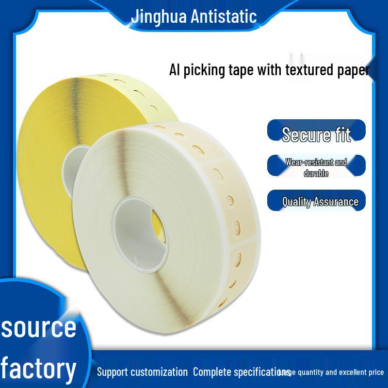 AI Component Feeder with Textured Paper & Special Connector for Electronic Taping, Fully Specified & In Stock.