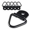 20Pcs Cargo Tie Down D Shape Pull Hook Durable Metal Anchor Ring for Boat Trailer Truck Work Shop Garage